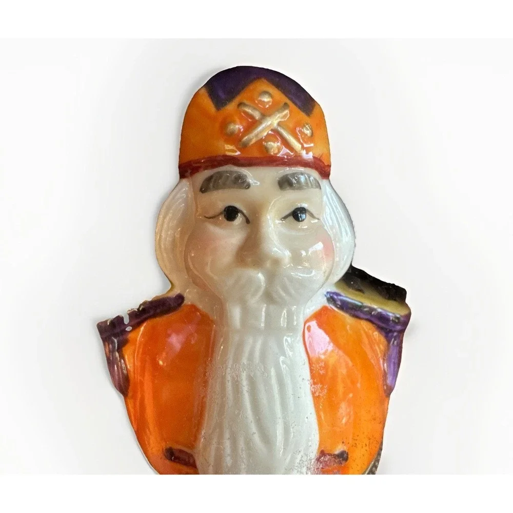 Villeroy & Boch Nutcracker King Orange Purple Porcelain Trinket‎ Box 1748 NEW